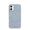 Powder Blue Rockies iPhone 16 Plus Case