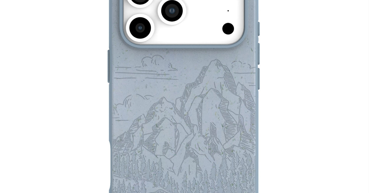 Powder Blue Rockies iPhone 17 Pro Max Case – Pela Case