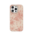 Coque pour iPhone 16 Pro Motif coquillages Rococo Bouquets