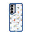 Coque transparente à cadre rosette pour Samsung Galaxy S26 avec True Blue Ridge (chargement magnétique inclus)