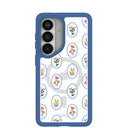 Coque transparente à cadre rosette pour Samsung Galaxy S26 avec True Blue Ridge (chargement magnétique inclus)