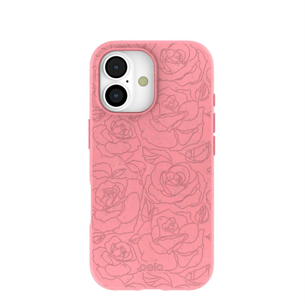 Bubblegum Pink Rosettes iPhone 17 Case – Pela Case