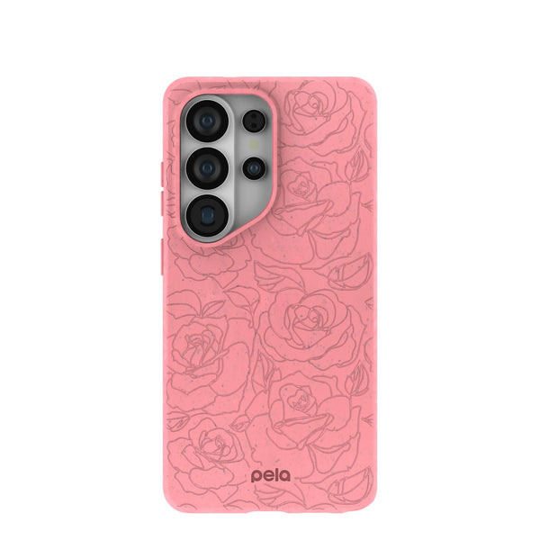 Bubblegum Pink Rosettes Samsung Galaxy S26 Ultra Case – Pela Case