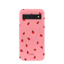 Bubblegum Pink Rosy Ladybug Google Pixel 8a Case