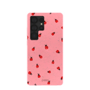 Bubblegum Pink Rosy Ladybug Samsung Galaxy S25 Ultra Case