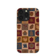 London Fog Rustic Grid iPhone 13 Pro Case