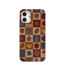 Coque iPhone 16 Plus London Fog Rustic Grid