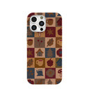 London Fog Rustic Grid iPhone 16 Pro Max Case