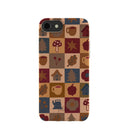 Coque London Fog Rustic Grid pour iPhone 6/6s/7/8/SE