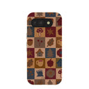 Coque London Fog Rustic Grid pour Google Pixel 10a