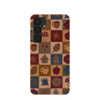 Coque London Fog Rustic Grid pour Samsung Galaxy S25+(Plus)