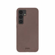 Coque de téléphone Samsung Galaxy S24 marron chocolat