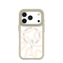Coque transparente Wiggle pour iPhone 17 Pro avec motif London Fog Ridge (MagSafe inclus)