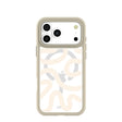 Clear Sandstone Wiggle iPhone 17 Pro Max Case With London Fog Ridge (MagSafe included)