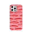 Bubblegum Pink Sardine Stream iPhone 16 Pro Max Case
