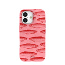 Bubblegum Pink Sardine Stream iPhone 17 Case