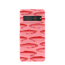 Bubblegum Pink Sardine Stream Google Pixel 7 Pro Case