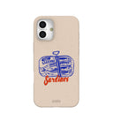 Seashell Sardines iPhone 16 Plus Case