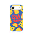 Electric Blue Say Cheese iPhone Air Case
