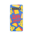Coque Google Pixel 7a bleu électrique Say Cheese