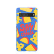 Coque Google Pixel 7 bleu électrique Say Cheese