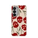 Coque Samsung Galaxy S26 motif coquillage et cerise effrayante