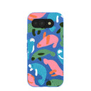 Electric Blue Sea Cows Google Pixel 10a Case