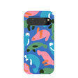 Coque Google Pixel 9/9 Pro motif vaches marines bleu électrique