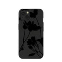 Coque iPhone 13 Black Shadow Petals