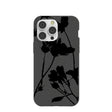 Black Shadow Petals iPhone 14 Pro Max Case