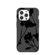 Black Shadow Petals iPhone 14 Pro Case