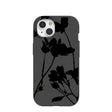 Coque iPhone 15 Black Shadow Petals