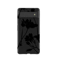 Coque Google Pixel 6 Black Shadow Petals