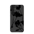 Black Shadow Petals Samsung Galaxy S25+(Plus) Case