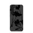 Black Shadow Petals Samsung Galaxy S25 Case