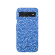Electric Blue Shark Frenzy Google Pixel 8a Case