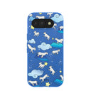 Electric Blue Sheep Dreamers Google Pixel 10a Case