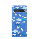 Electric Blue Sheep Dreamers Google Pixel 7 Case