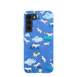 Electric Blue Sheep Dreamers Samsung Galaxy S22 Case