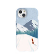Powder Blue Shredding Peaks iPhone 15 Case