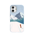 Powder Blue Shredding Peaks iPhone 16 Case
