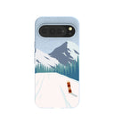 Powder Blue Shredding Peaks Google Pixel 10 Pro XL Case