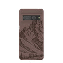 Coque Silent Summit marron chocolat pour Google Pixel 7 Pro