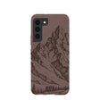 Coque Silent Summit marron chocolat pour Samsung Galaxy S22