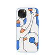 Coque iPhone 13 Silly Goose bleu électrique