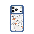 Coque transparente Silly Goose pour iPhone 17 Pro avec motif True Blue Ridge (MagSafe inclus)