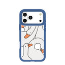 Coque transparente Silly Goose pour iPhone 17 Pro Max avec motif True Blue Ridge (MagSafe inclus)