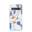 Coque Google Pixel 7 bleu électrique Silly Goose