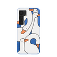 Electric Blue Silly Goose Samsung Galaxy S25 Case
