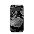 Coque Google Pixel 9 Pro XL à motif écailles de serpent noir